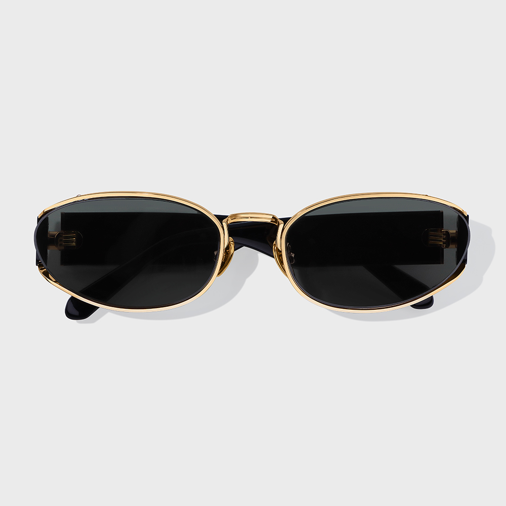 Gafas de sol de metal chic de las mujeres yeetianas aún HC011 C2.MP4